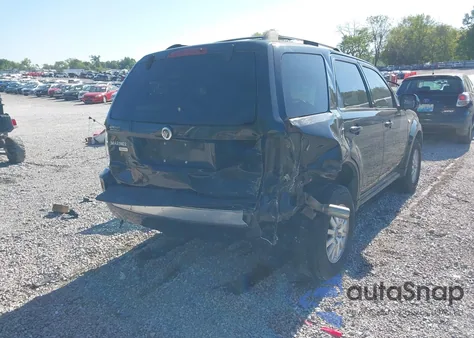 2009 Mercury Mariner Premier из США, поврежденный, VIN 4M2CU87729KJ12944